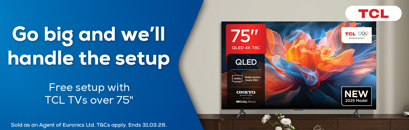 TCL Free Setup Over 75