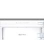 Bosch KIN86NFE0G 54.1cm 70/30 Built-In Frost Free Fridge Freezer - White