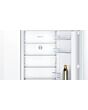 Bosch KIN86NFE0G 54.1cm 70/30 Built-In Frost Free Fridge Freezer - White