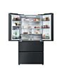 Haier HFR59F18CWMB French Door Style Fridge Freezer - Black