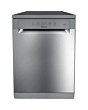 Hotpoint H2F HL626 X UK H2FHL626XUK Dishwasher - Inox - 14 Place Settings