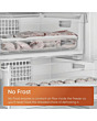 Hotpoint HPKH 1261 W4UK White 50/50 Fridge Freezer
