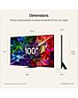 LG 100MRGB96B6.AEK 100inch 4K Micro RGB evo AI Smart TV