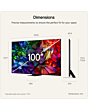 LG 100MRGB96B6.AEK 100inch 4K Micro RGB evo AI TV