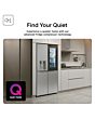 LG GSXE81PYBE 628L InstaView American Fridge Freezer