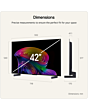 LG OLED42C66LB.AEK 42 inch 4K OLED Smart TV