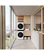 LG WT1210WWF 12kg/10kg 1400 Spin Wash Tower - White