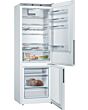 KGE49AWCAG, Free-standing fridge-freezer with freezer at bottom