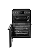 Midea MFO24EME4R118-BK 60cm Double Oven Cooker Black