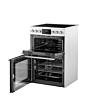 Midea MFO24EME4R118-WH 60cm Double Oven Cooker White