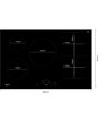 Neff T68FHV4L0 80cm Induction Hob - Black