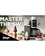 Ninja NC701UK Swirl by CREAMi 13-in-1 Soft Serve & Ice Cream Maker - Platinum Silver