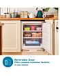 Sensis RFUCBI01Z54EW 59.5cm Integrated Static Freezer