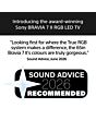 Sony K75XR75M2PB.UKA 75inch 4K RGB LED Google TV