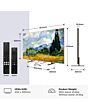 TCL 75A400 PRO-UK 75inch 4K Ultra HD QD-MINI LED AI Art TV