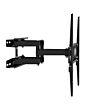 TTAP TTD404DA3 Double Arm, Tilt -5 - +15°, Swivels 90°, Ext 340Mm, Wgt 30Kg, Up To 65inch