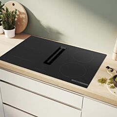 Bosch PVS811B16E Series 4, Induction Hob With Integrated Ventilation System, 80 Cm, Surface Mount Wi