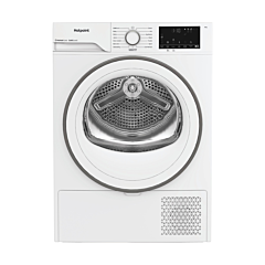 Hotpoint heat pump tumble dryer: freestanding, 8,0kg