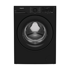Hotpoint AntiStain 10kg Washing Machine with Steam - Black