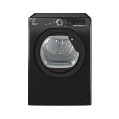 Hoover HLE C9DGB-80 Hoover H-Dry 300 9Kg Condenser Tumble Dryer, Black, Sensor Dry, Nfc