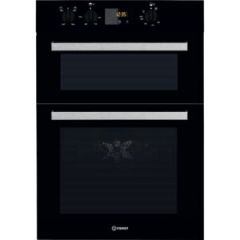 Hotpoint 72cm Built Under Double Fan Oven with Enamel Liners