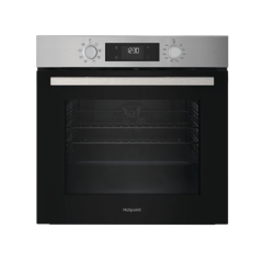 Hotpoint HOM255CXUK Class 2 Single Fan Oven - Catalytic Liners - Multifunction 5 - 71L With 2 Dial, 