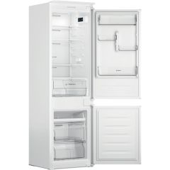INDESIT INC18T112 Integrated Frost Free Fridge Freezer with Sliding Door Fixing Kit - White - E Rate