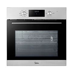 MIDEA MBO65M90D2-SS Xpress Fry MBO65M90D2-SS Multifunction Built In Single Oven - Stainless Steel