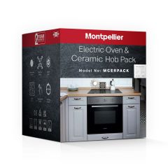 MONTPELLIER MCERPACK Montpellier Mcerpack Integrated Oven & Ceramic Hob Pack