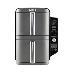 Ninja SL400UK Double Stack XL 2-Drawer 9.5L Air Fryer - Grey