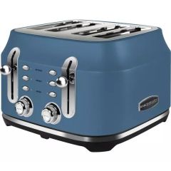 ***Ex Display*** Rangemaster Rmcl4s201sb 4 Slice Toaster - Stone Blue