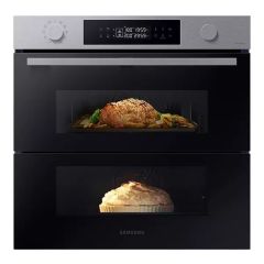 Samsung NV7B45305AS/U4 59.5cm Built In Electric Single Oven - Stainless Steel