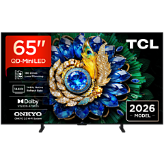 TCL 65A400M-UK 65" QD-Mini LED 4K HDR TV Black