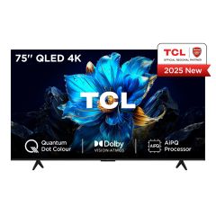 TCL 75P7K-UK 75" 4K QLED Direct LED HDR Google TV