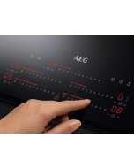 AEG IKS8575XFB 78cm Induction Hob - Black