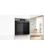 Bosch HQA534BS3B 59.4cm Built In Electric Single Oven - Stainless Steel