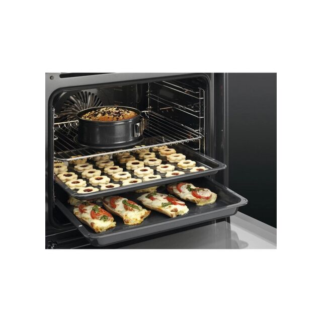 AEG BEX33501EM 59.4cm Built In Electric Single Oven - Stainless Steel