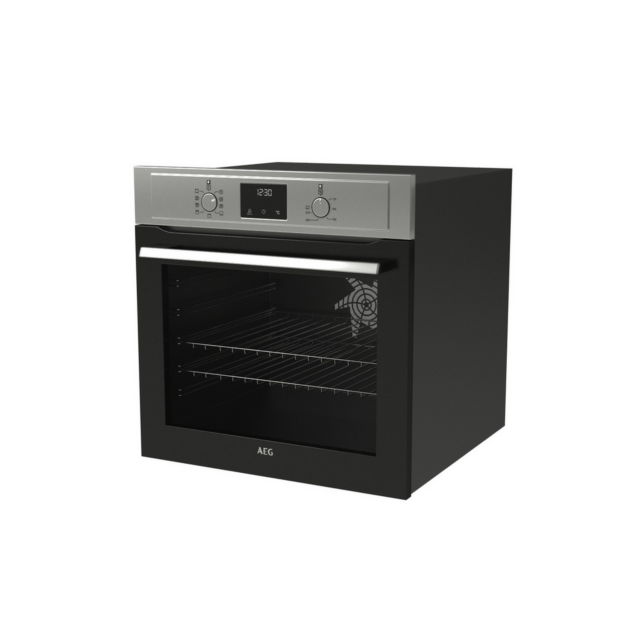 AEG BEX33501EM 59.4cm Built-In Electric Oven Steel