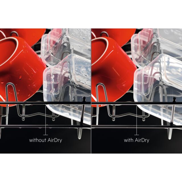 AEG FSX52927Z Integrated Dishwasher - 14 Place Settings - Black