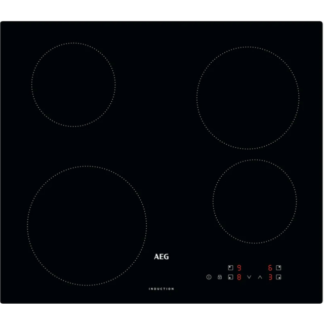 AEG IBS6420SCB 60cm Black Induction Hob Efficient