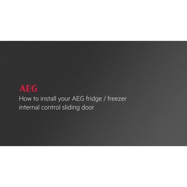 AEG NSC6L18ZES 54.6cm 70/30 Built In Low Frost Fridge Freezer