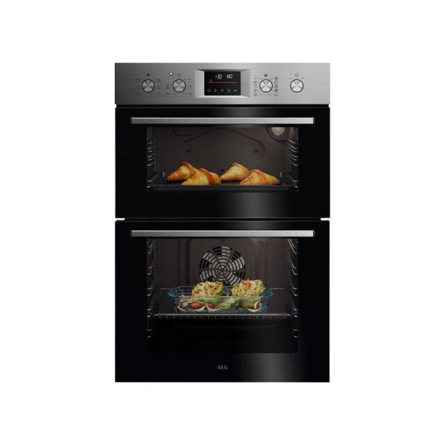 AEG OU5CP40M 61L Double Electric Oven - Stainless Steel