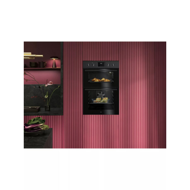 AEG OU5NP20B Dual Oven with Hot Air Convection