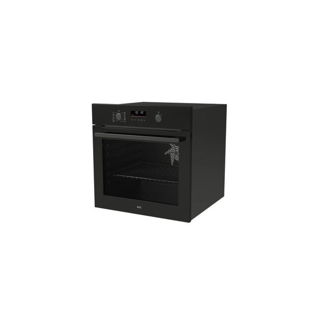 AEG OU5PB40XK 59.6cm Built In Electric Single Oven - Black
