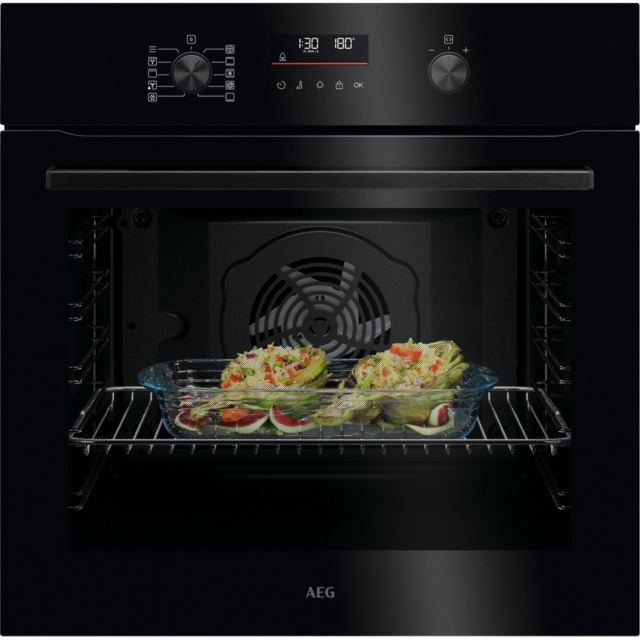 AEG OU5PB40XK Built-In Electric Single Oven Black
