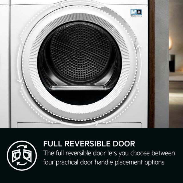 ***EX DISPLAY*** AEG TR718L2B 8kg Heat Pump Tumble Dryer - White **FREE INSTALL**