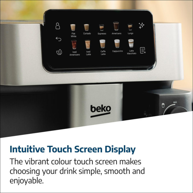 Beko CEG7348X CaffeExperto Bean to Cup Espresso Machine
