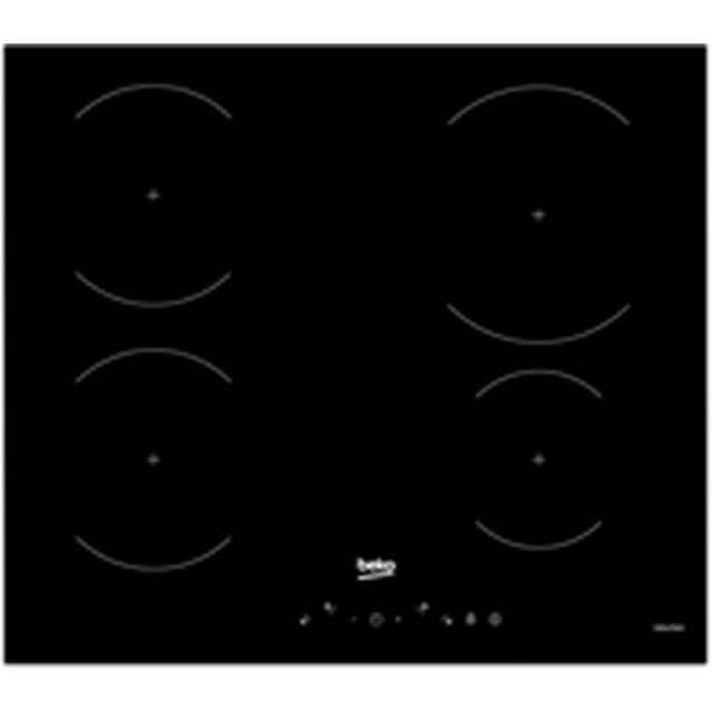 Beko HIIP64430QT 60cm Black Induction Hob with Touch