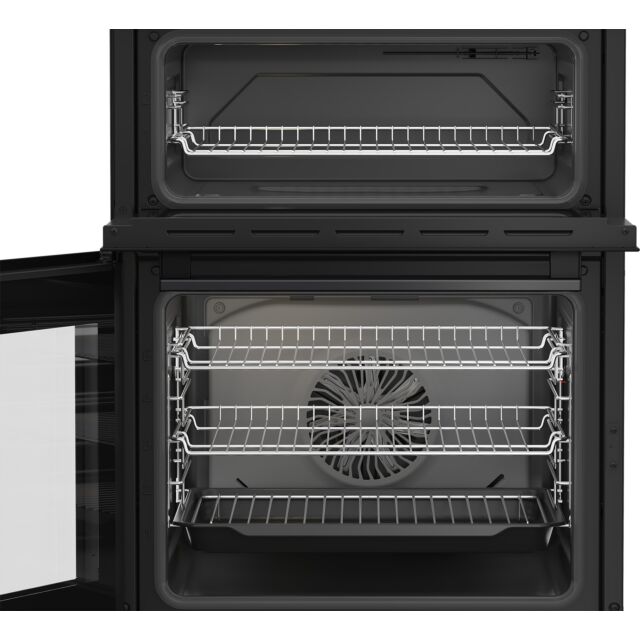 Blomberg HIRN651N 60cm Double Oven Electric Cooker with Induction Hob - Anthracite