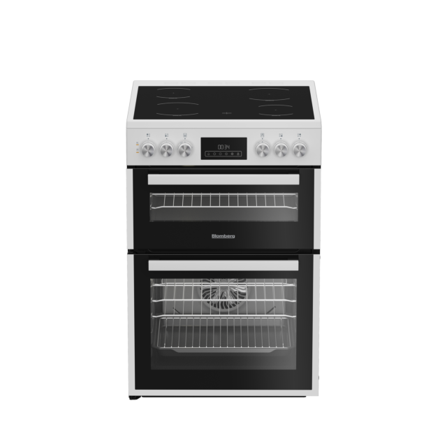 Blomberg HKRN651W Double Oven Electric Cooker - White
